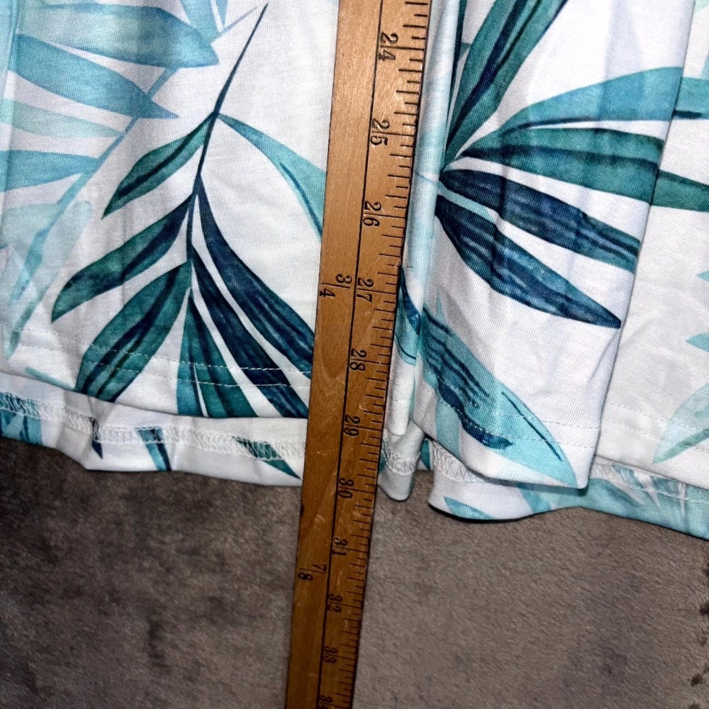 VOTEPRETTY Womens Tropical Sundress Medium Tie Front Button Front Summer NWT - Picture 9 of 11